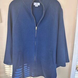 Big Buddha Women’s Navy Cape Jacket